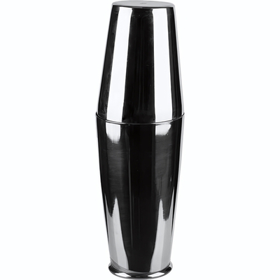 Шейкер американский «Бостон»;сталь нерж.;0,5л;D=93,H=265мм;серебрист. (Цвет: серебристый)