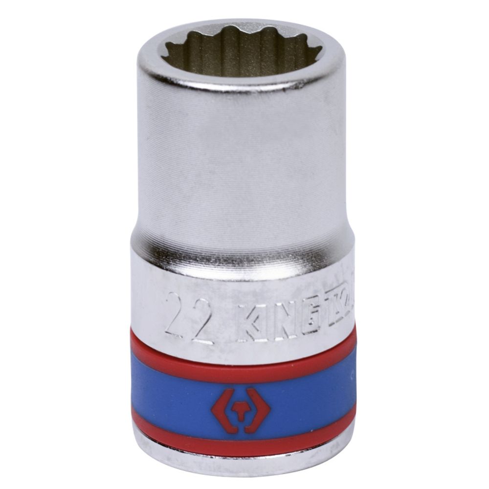 KING TONY (633022M) Головка торцевая стандартная двенадцатигранная 3/4", 22 мм