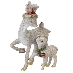 GAEM Фигурка декоративная "Олени", L6 W3 H8,5 см