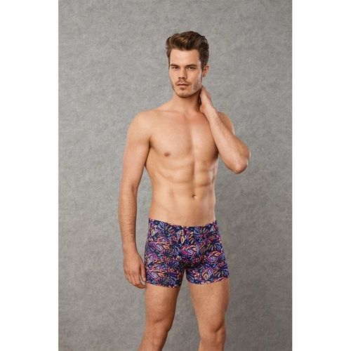 Мужские трусы боксеры темно-синие с принтом Doreanse 1861