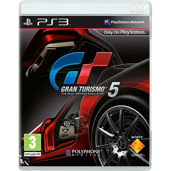 PS3 Gran Turismo 5 (Б/У, Полностью на русском языке, BCES-00569)