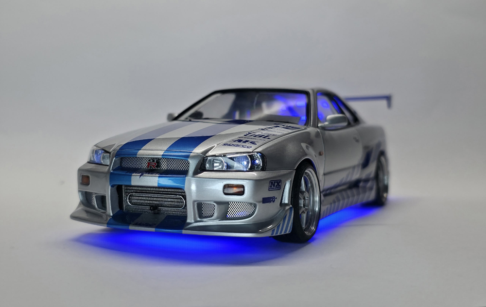 Краска лаковая HobbyLink Mercedes-Benz Brilliant Silver HP-2204