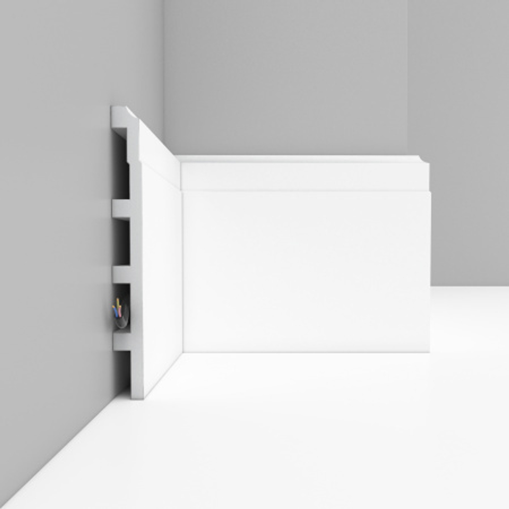 Плинтус напольный Decomaster A246 176х18х2000мм