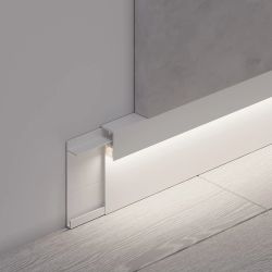 Профиль PLINTUS-H54B-2000 WHITE (Arlight, Алюминий) 046141