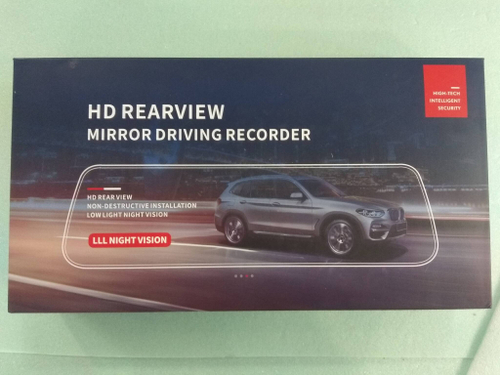 Зеркало-видеорегистратор V02 10 дюймов (полный экран) (Д34Ш18В6) ВЕС 0,930