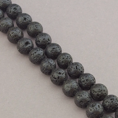 Нитка Лава 39 см. 10,5 мм. (Без замка)