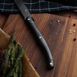 Нож для стейка 23,4 см "  Paris" Vintage Steel Black P.L. Proff Cuisine