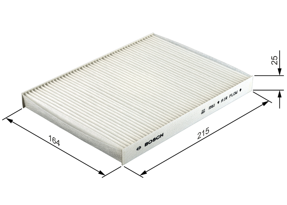 BOSCH - 1987432072-BOC - Filter, cabin air