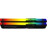 Память оперативная Kingston DDR5 2x16GB 6400MHz Fury Beast RGB RTL Gaming (KF564C32BBEAK2-32)