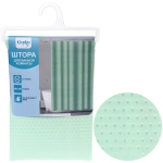 Штора для ванной полиэстер 180*180"Скарлет» салатовая