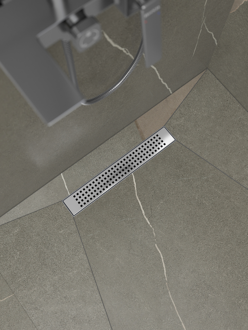 Душевой трап (лоток) EWRIKA 8600240 40 см, с сифоном