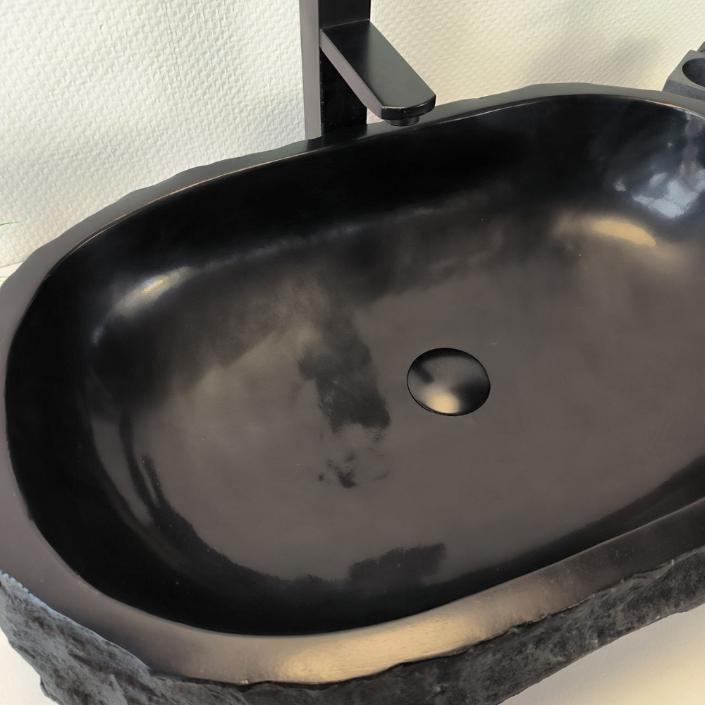 Раковина из андезита Erozy Black EA-64852 60*41*16 0039