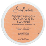 SheaMoisture, гель-суфле для вьющихся волос с кокосом и гибискусом, 340 г (12 унций)