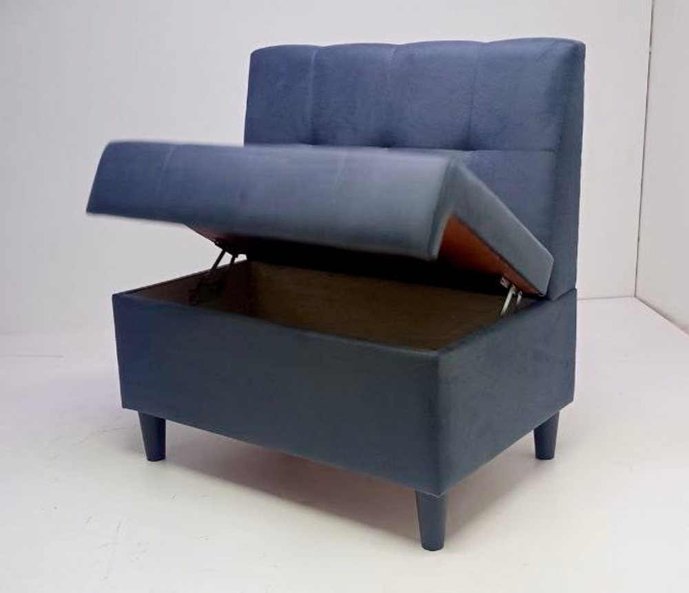 Стильный компактный диван Фабрики ОНИКС из практичного и износостойкого материала с оригинальным дизайном, вместительным ящиком для хранения, мягким наполнителем для дома, дачи и офиса