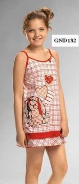 Ночная сорочка для девочек Pelican GND 182
