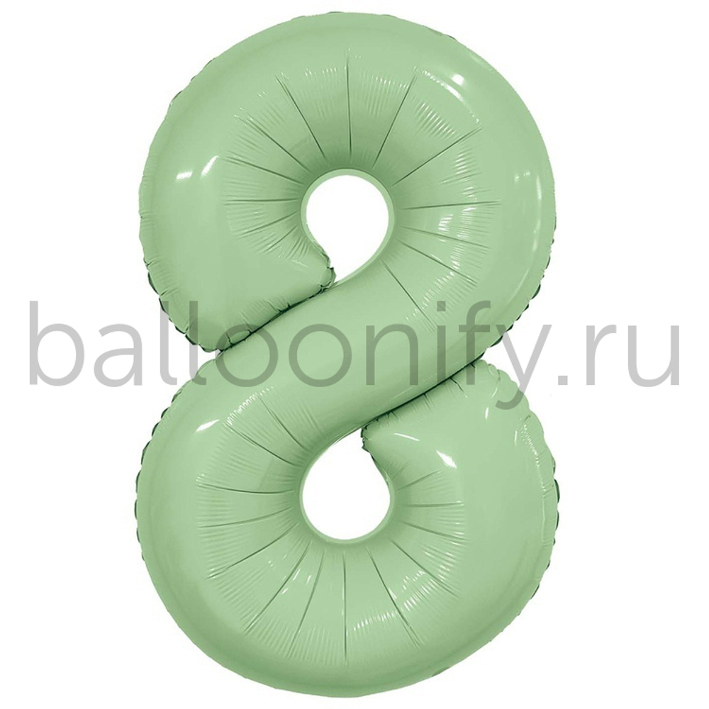 Шар ЦИФРА 8 Олива 40" 102 см