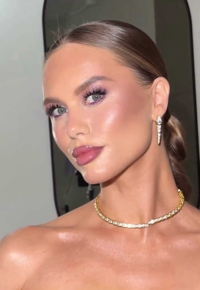 Серьги змейки gold