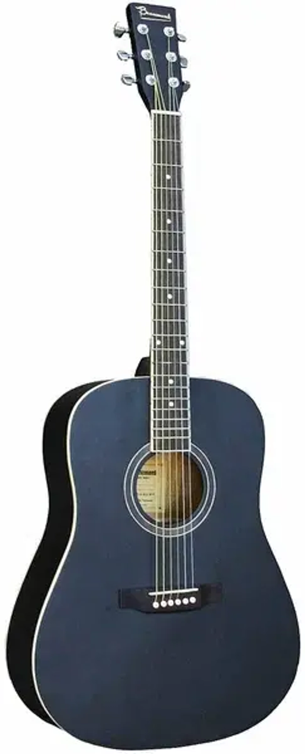 BEAUMONT DG80 BK - акустическая гитара, дредноут, корпус липа, цвет чёрный, матовый. Мензура: 650 мм.