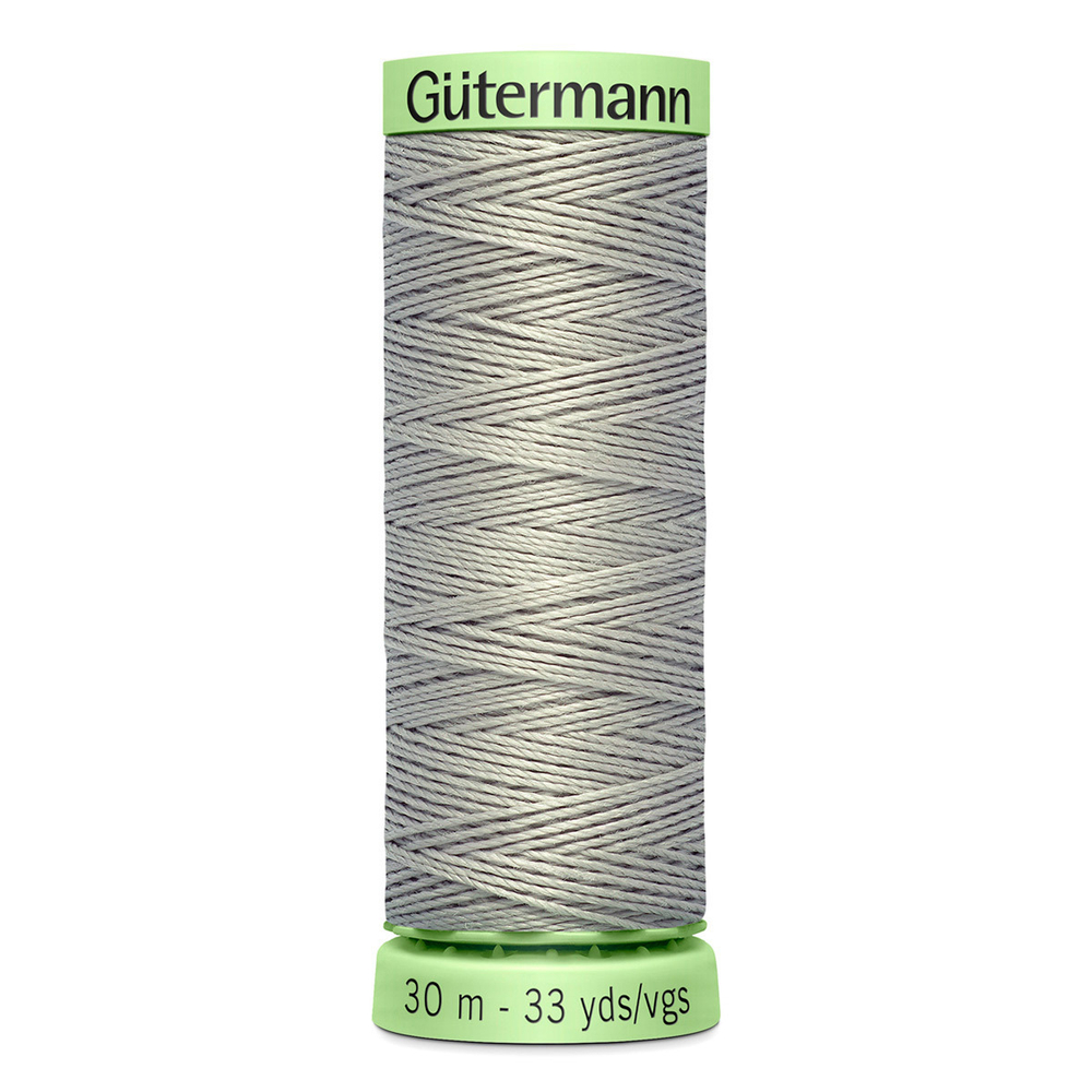 Нить Top Stitch 30/30 м для декоративной отстрочки, Gutermann, 261 галечно-серый