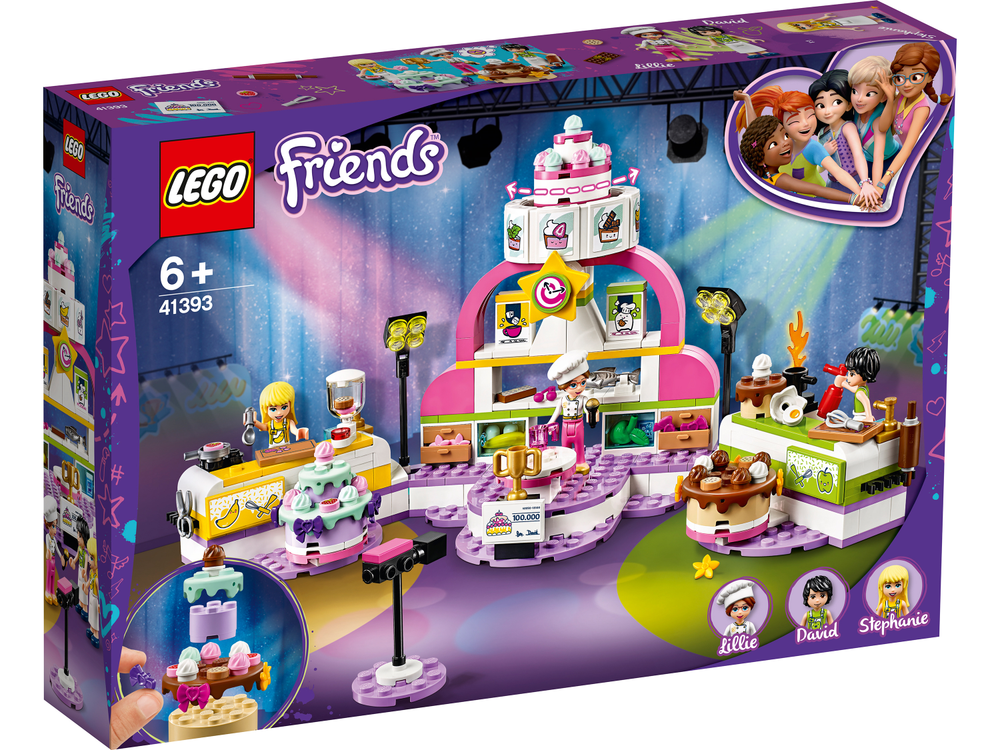 LEGO Friends 41393 — соревнование кондитеров, кулинарные баттлы