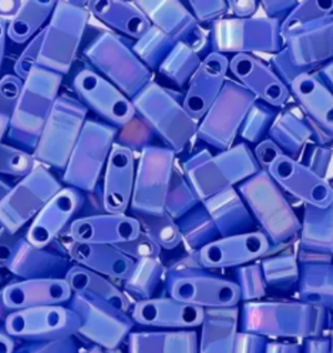 Miyuki Half Tila Beads Opaque Periwinkle HTL0483