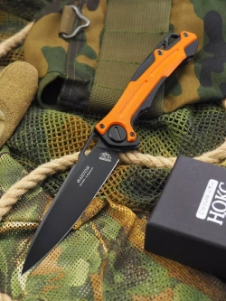 Складной нож НОКС "Фантом" 338-708406 c клинком из стали D2, рукоять G10