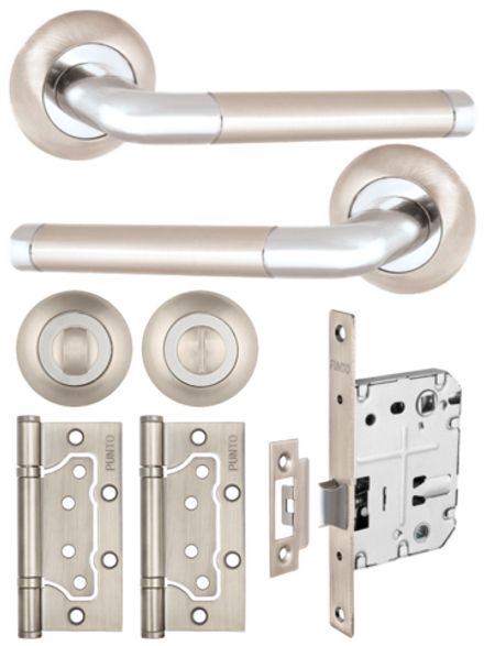 Комплект для межкомнатных дверей сантехнический REX