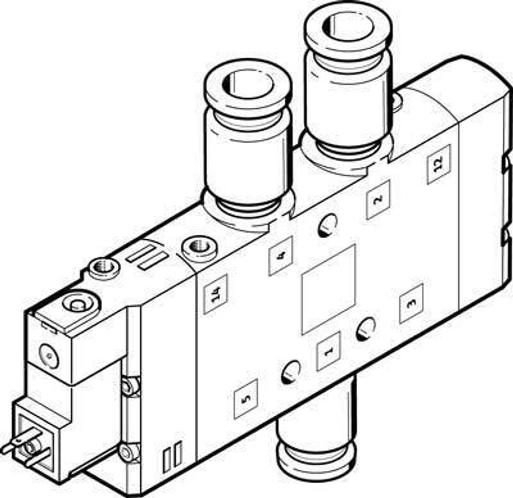 CPE24-M3H-5L-QS-10 Распределитель с электроуправлением
