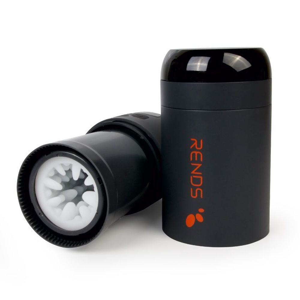 Черный вибромастурбатор Back To The Future (Цвет: черный)