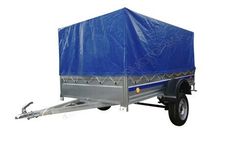 Прицеп Фаворит В 7135 2.56х1.57 низкий тент 0.3 м