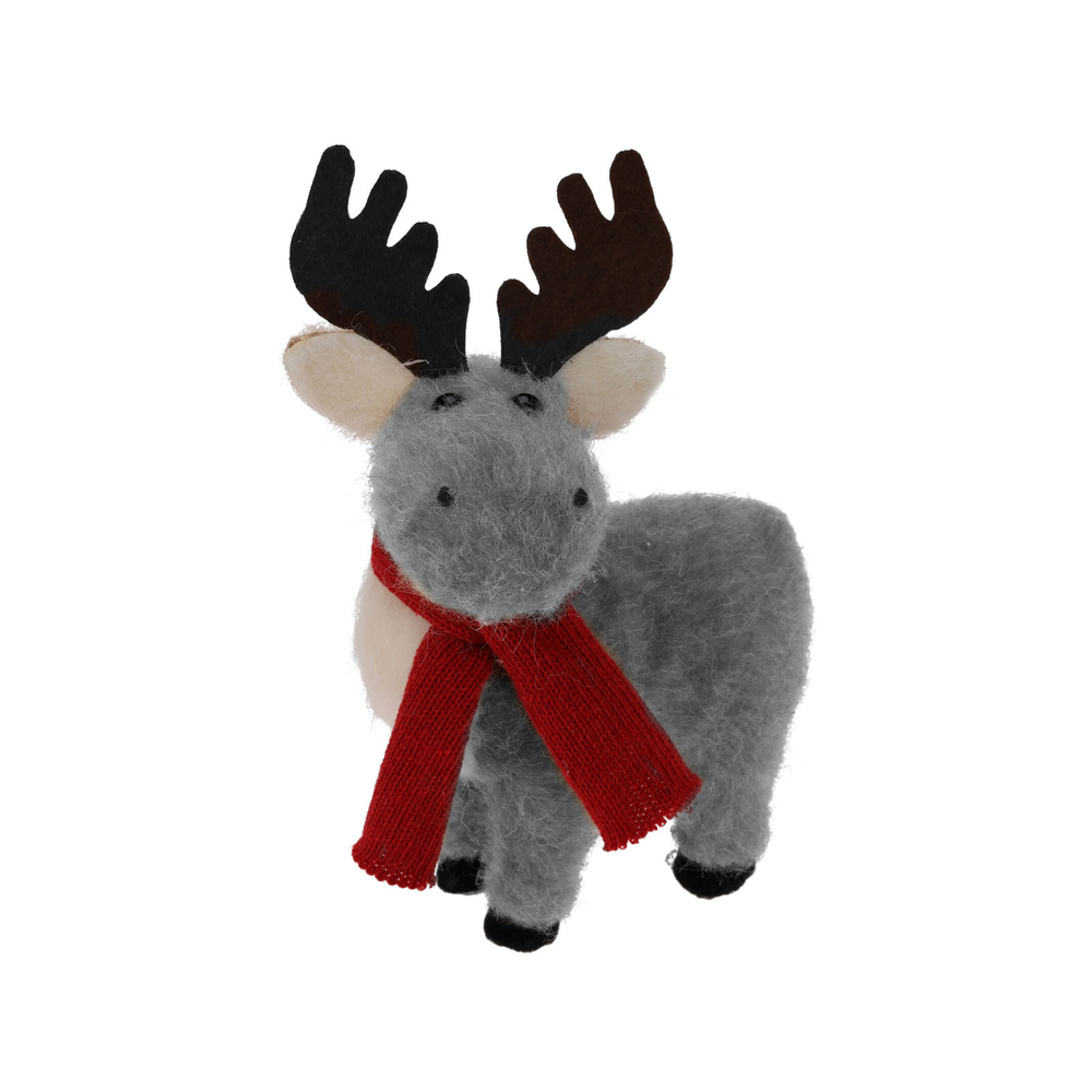 Игрушка мягкая лось 28 см