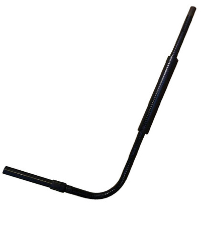 Цокольный ввод газопровода Г-образный в ВУС изоляции 32*25 (1,0х2,0), с футл. d 57 (L=0,8) БЕЗ РЕЗЬБЫ