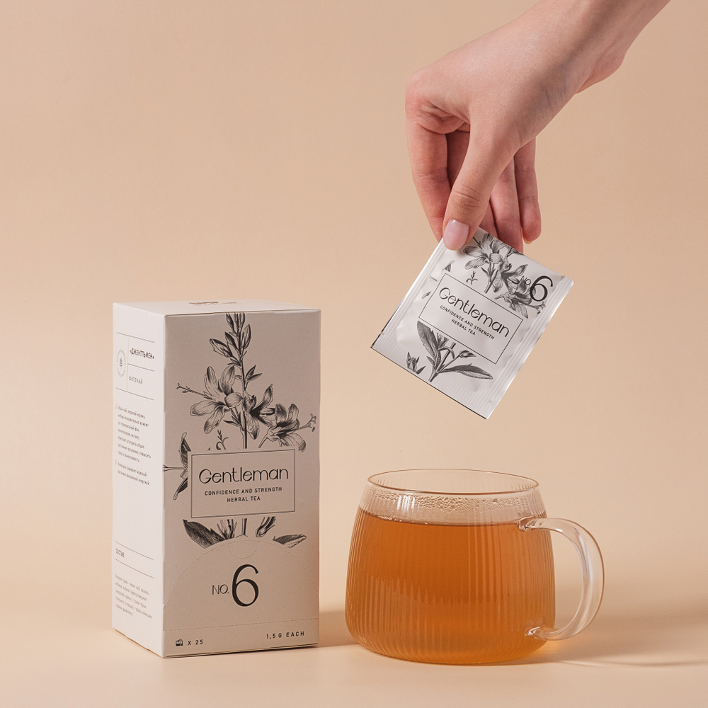 Herbal Tea Gentleman Фиточай для укрепления мужского здоровья 25шт