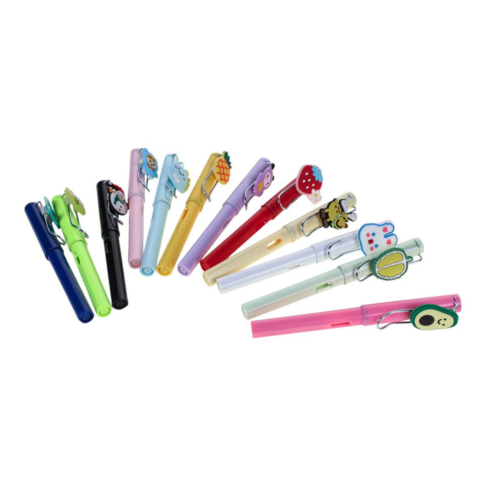 Набор вечных карандашей 12 штук с ПВХ игрушками