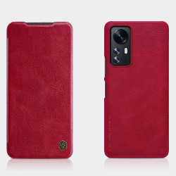 Кожаный чехол-книжка Nillkin Leather Qin для Xiaomi Mi 12 Lite