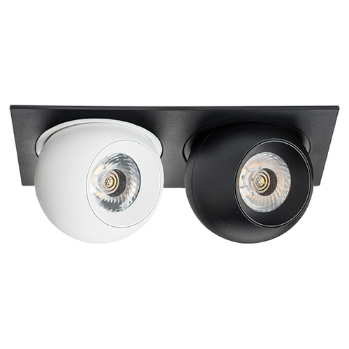 i5276272 Светильник INTERO LED 9W*2 850LM*2 24G ЧЕРНЫЙ/БЕЛЫЙ 3000K (217527+217062+217072)