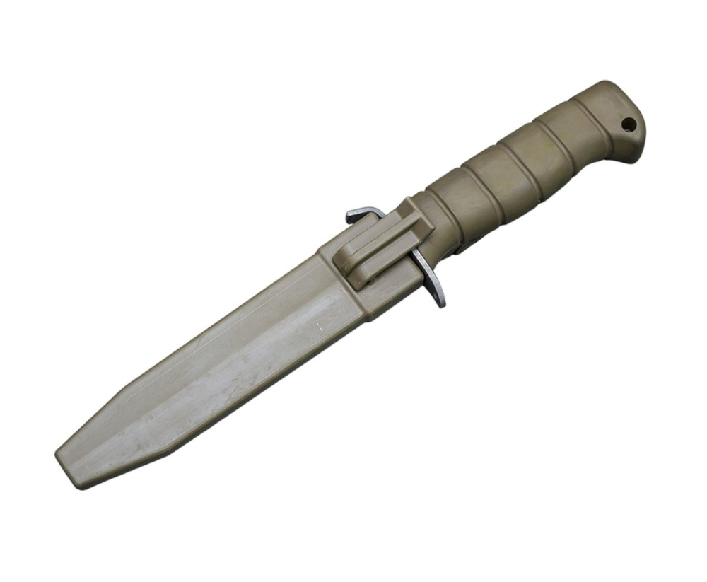 Нож кузница Семина НКВД-1, ст.95х18 рук. Elastron, чехол пластик