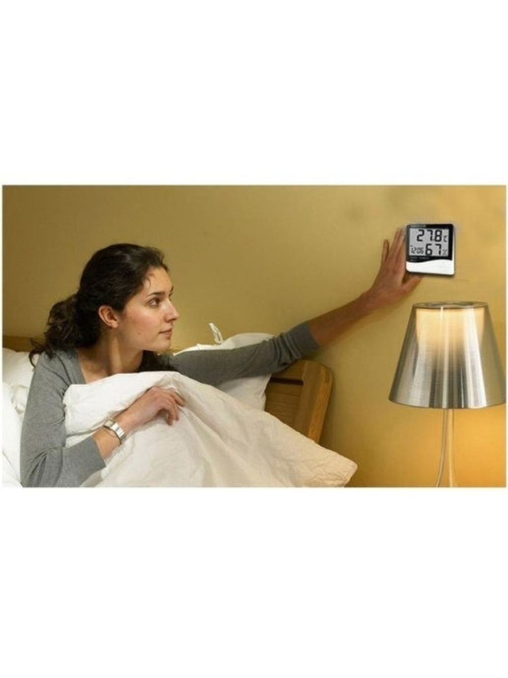 Термометр метеостанция цифровой комнатный гигрометр