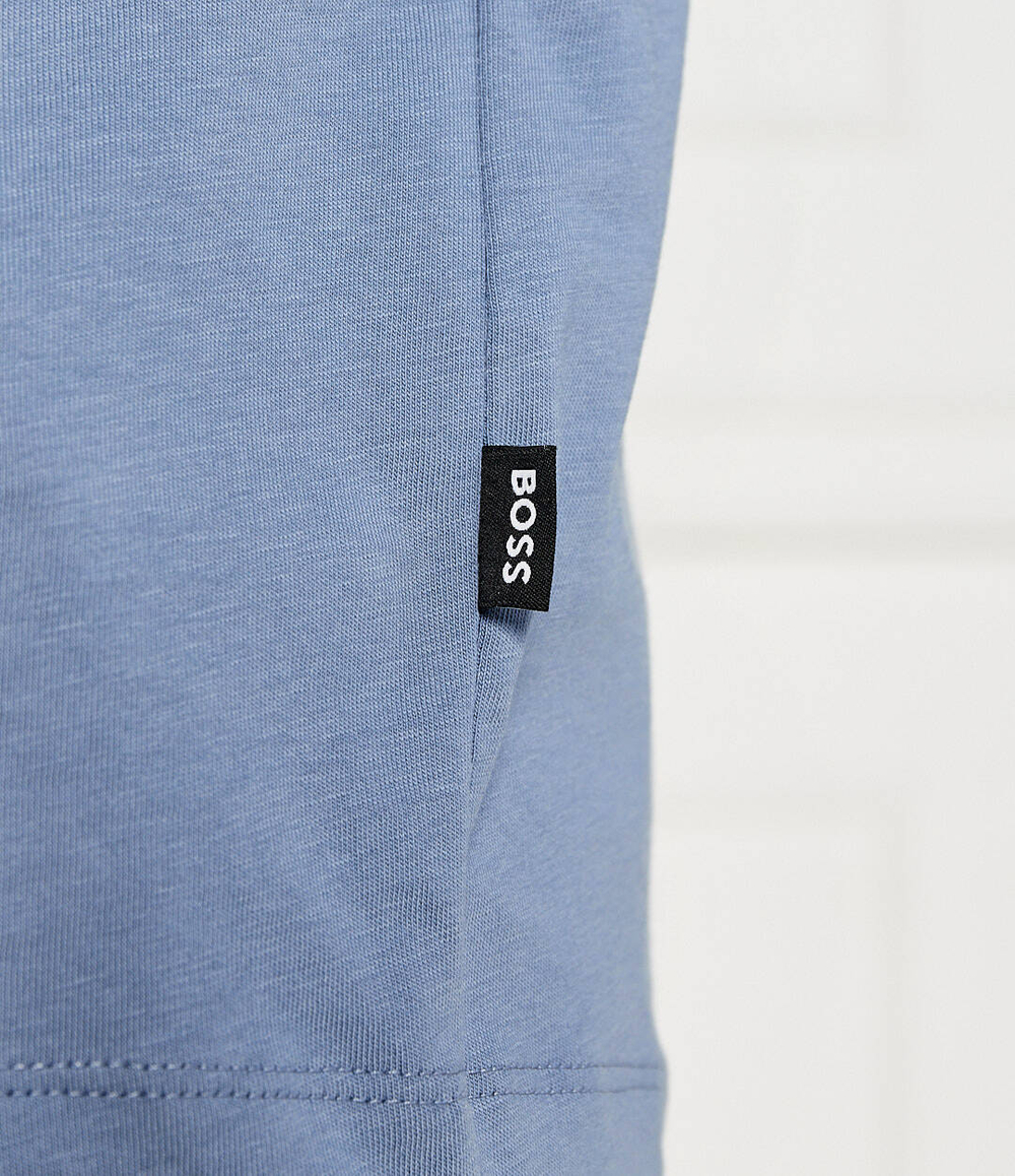 Футболка Thompson BOSS BLACK - голубой(50468347)