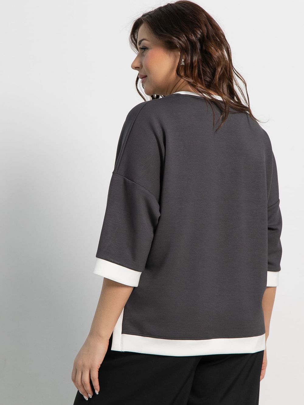 Блуза Нукси (серая) Б15172-4М LT Collection