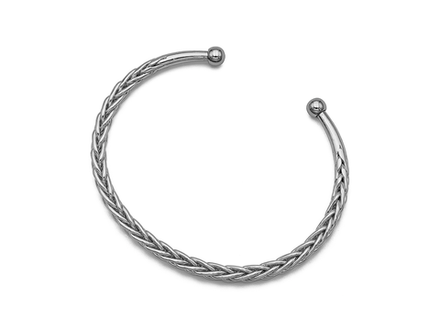 Браслет жесткий "Плетение"