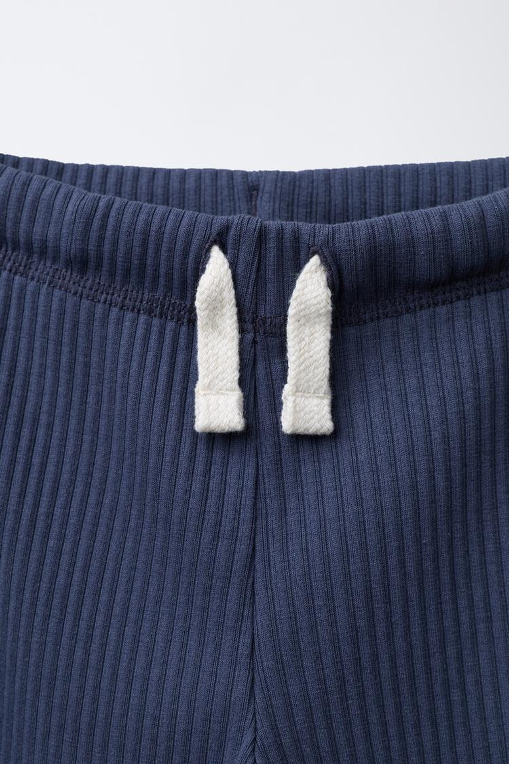 ZARA ЛЕГИНСЫ В РУБЧИК, МОРСКОЙ СИНИЙ