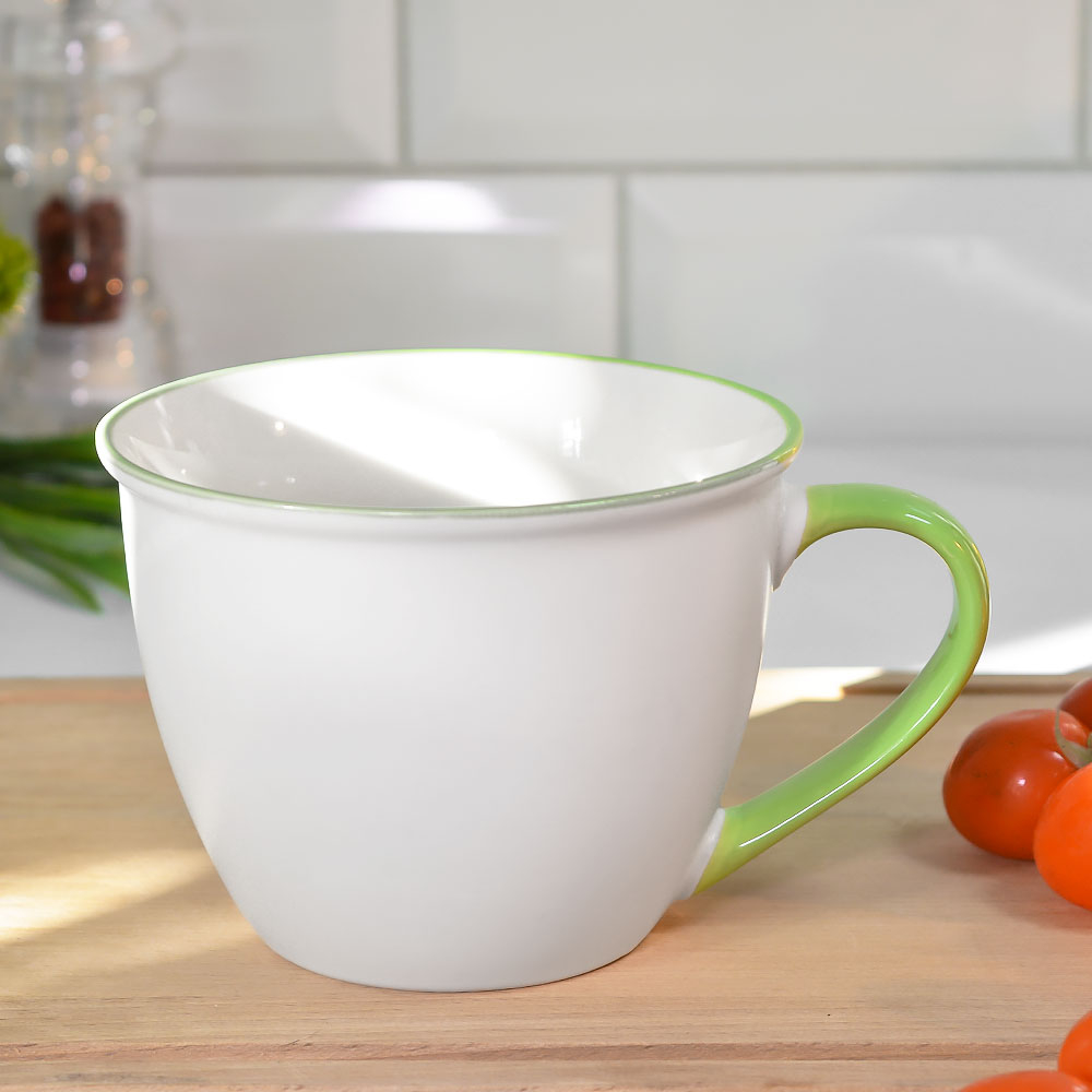 Кружка-бульонница 640мл микс, 8792