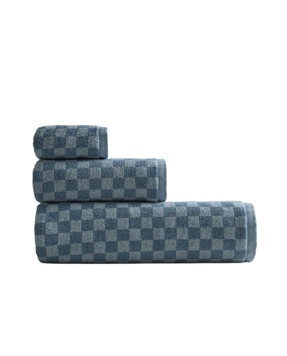 Zara Home Полотенце для лица и рук из хлопка, синий