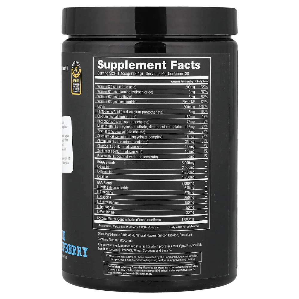 Project 1 Nutrition, Amino Evolution, аминокислота с голубой малиной, 402 г (14,18 унции)