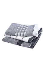 Набор кухонных полотенец Elis | черный