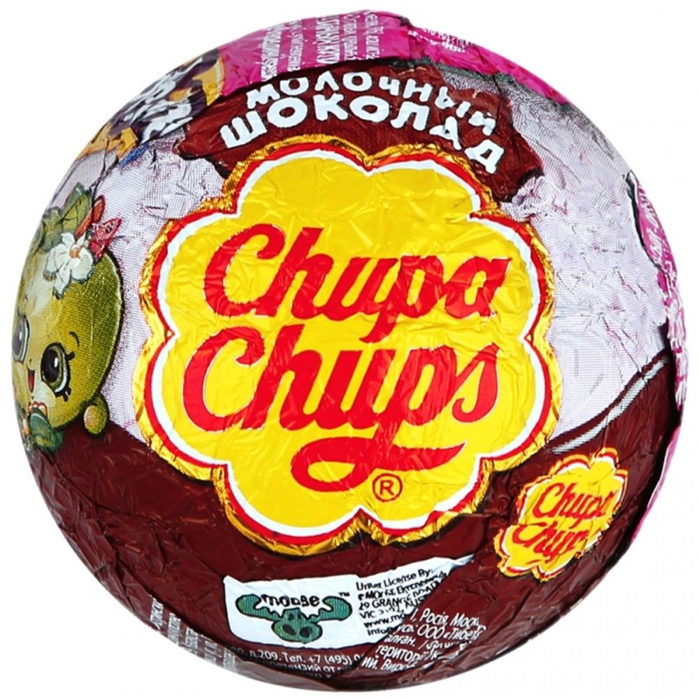 Шоколадный шар Chupa Chups, 20 гр