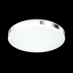 3040/DL PALE SN 000 Светильник пластик/белый/хром LED 48Вт 4000К D400 IP43 VALE