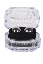 Металлические вагинальные шарики BEN WA BALL (Цвет: серебро)