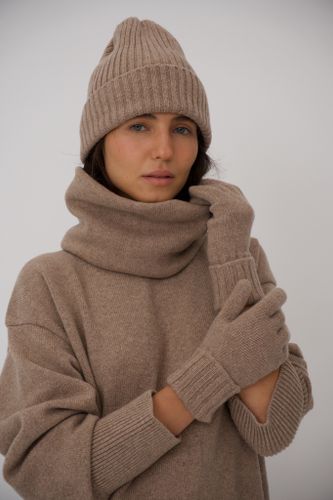 Снуд из кардной шерсти ягнёнка 100%